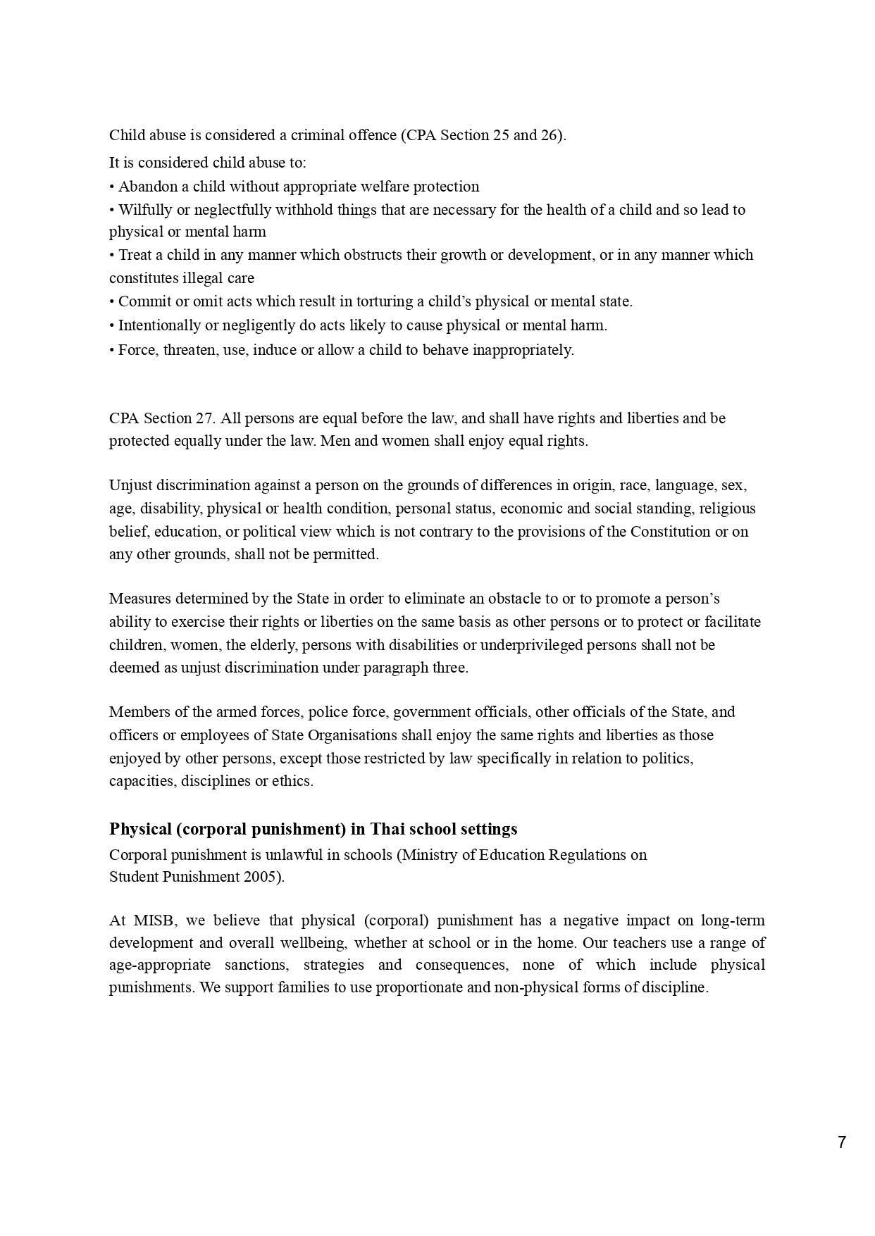 2Modern International School Bangkok Safeguarding Policy August 23 1 page 0007