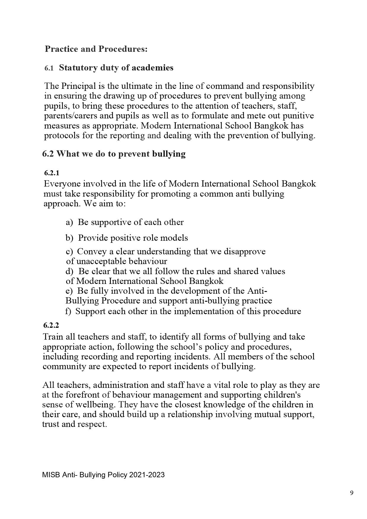 ANTI BULLYING POLICY 2021 2023 New page 0009