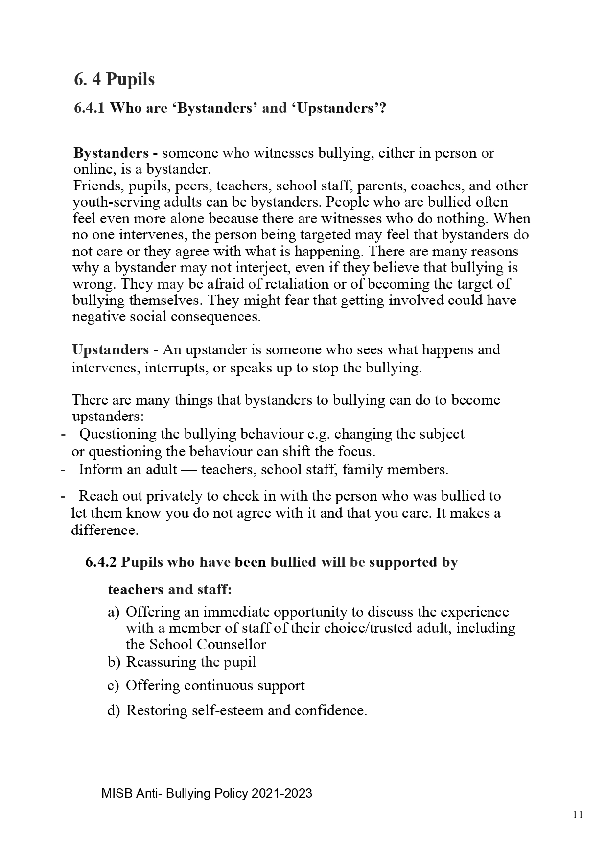 ANTI BULLYING POLICY 2021 2023 New page 0011