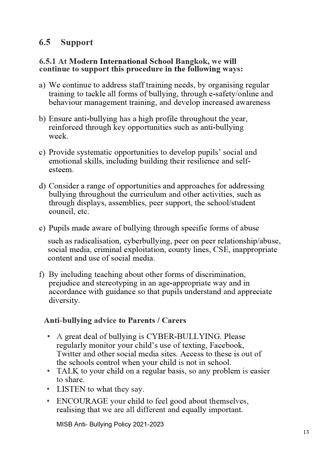 ANTI BULLYING POLICY 2021 2023 New page 0013