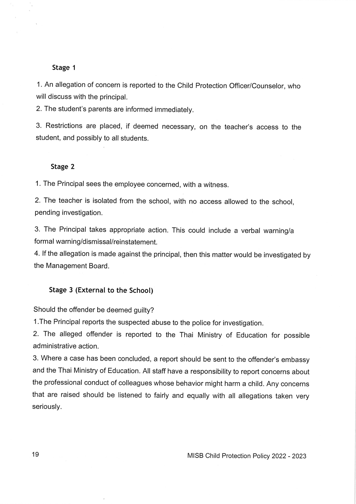 CHILD PROTECTION POLICY page 0019