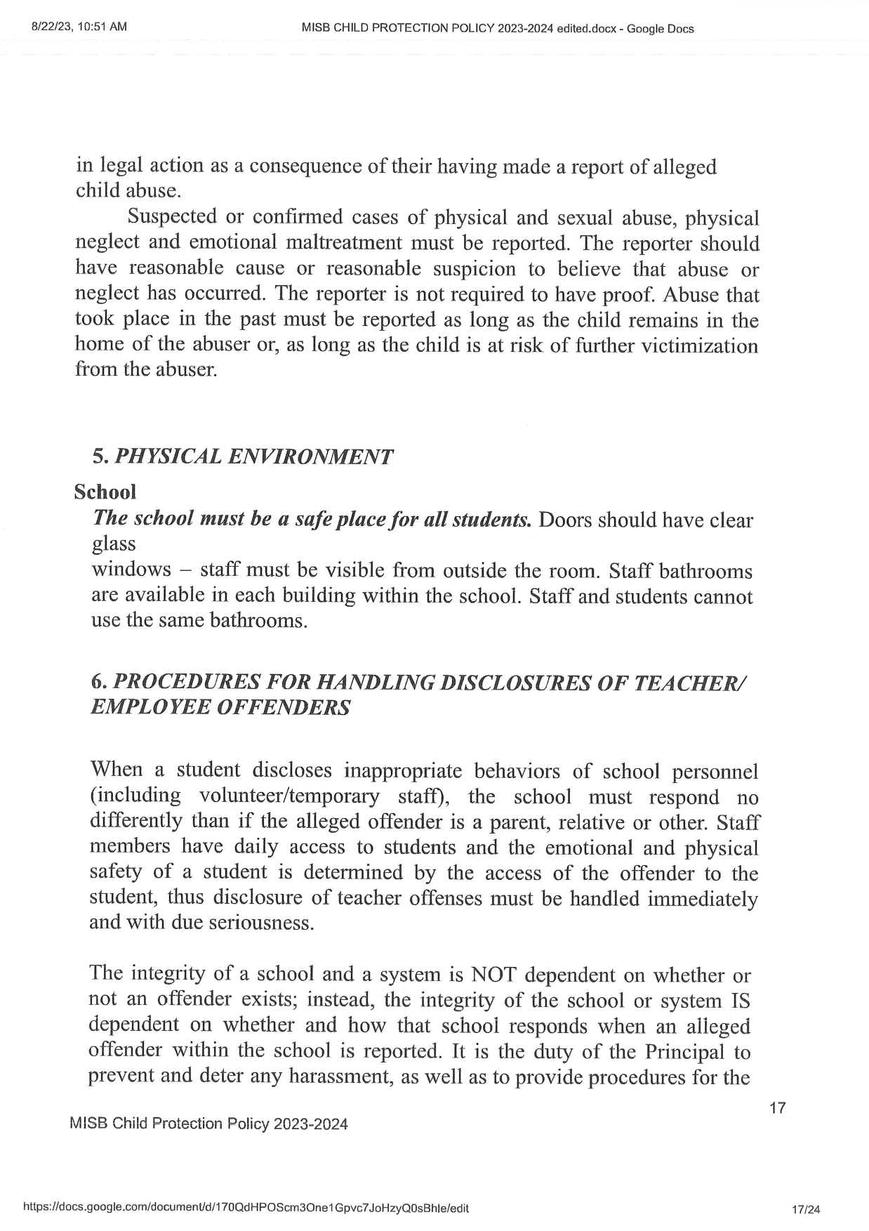 Child Protection Policy 2023 2024 page 0017