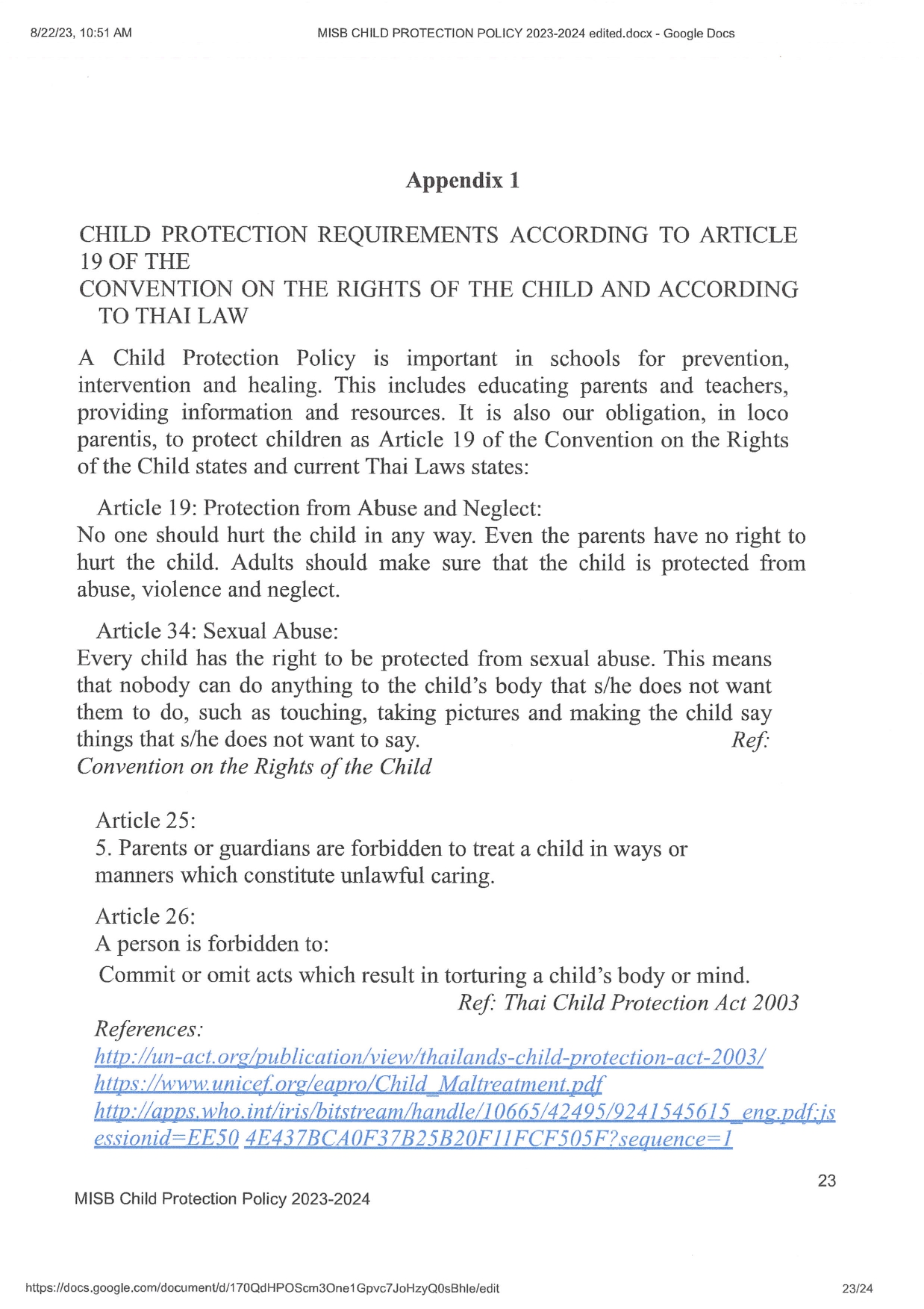 Child Protection Policy 2023 2024 page 0023