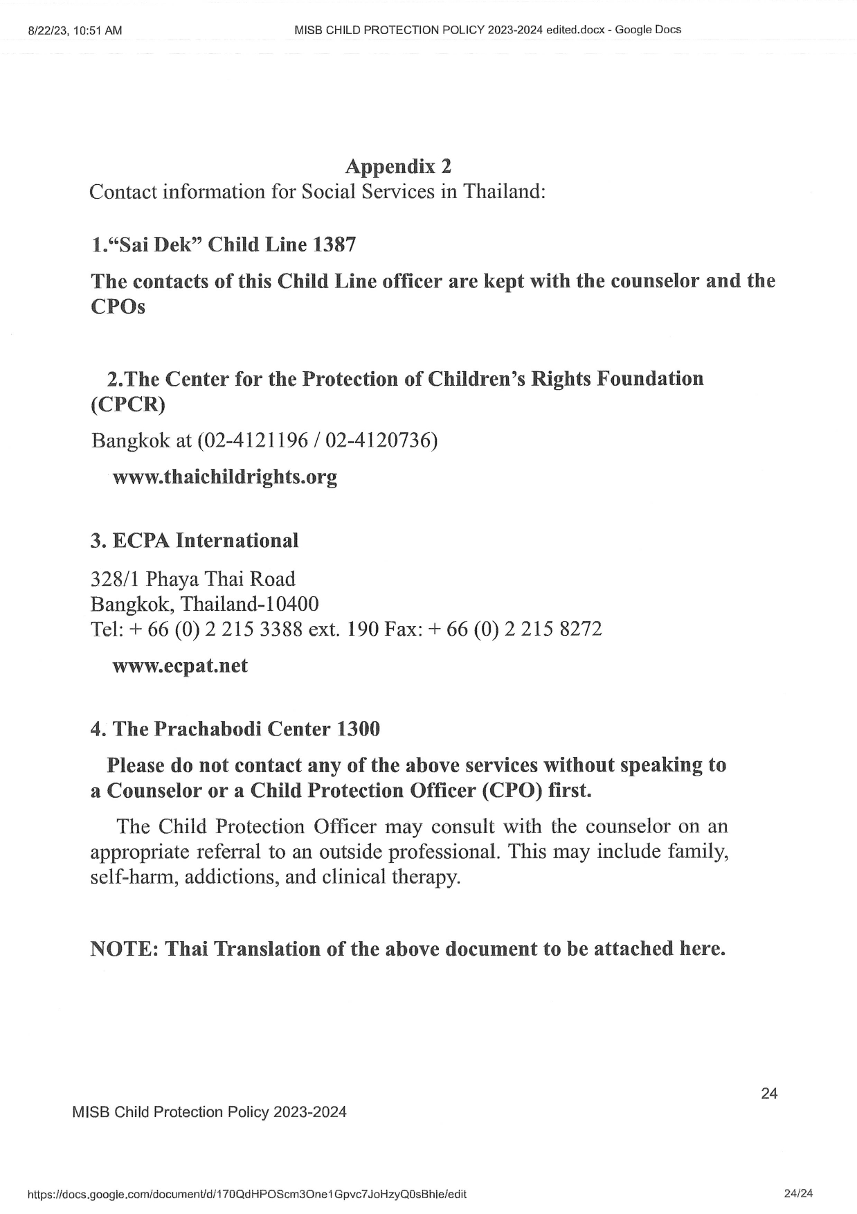 Child Protection Policy 2023 2024 page 0024