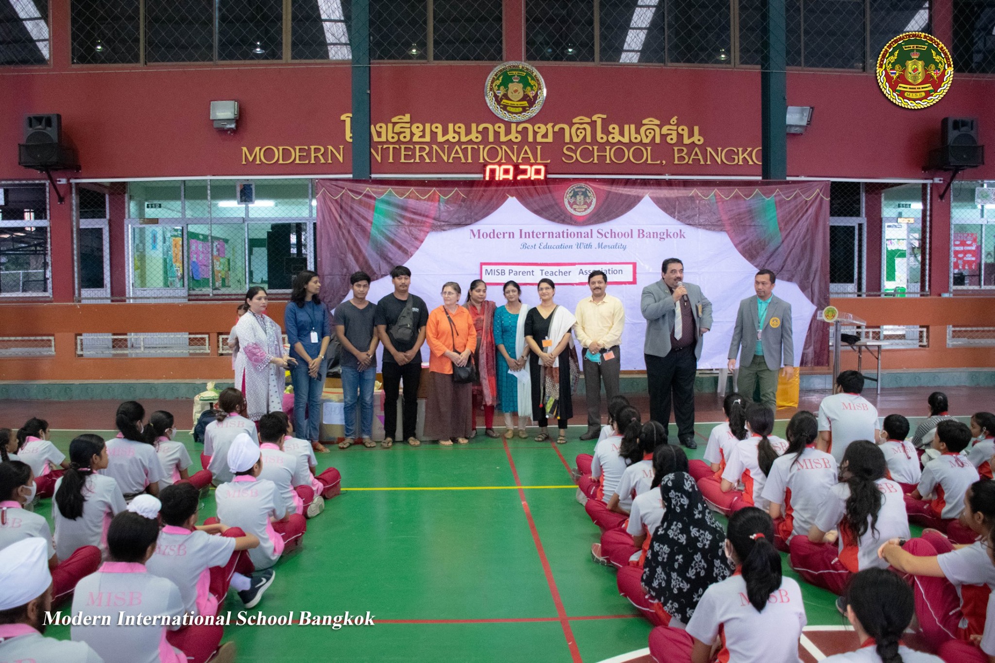 Parent Teacher Association Donation to Baan Unrak Foundation