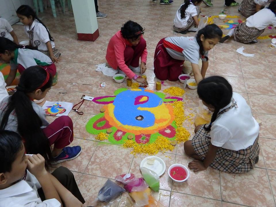 Primary Rangoli competition