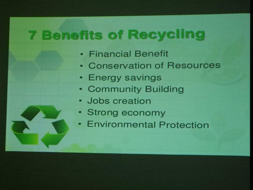 Seminar by students of Assumption University on Recycling and Environmental Awareness at MISB