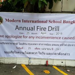 Annual Fire Drill @ MISB