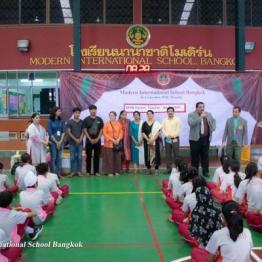 Parent Teacher Association Donation to Baan Unrak Foundation