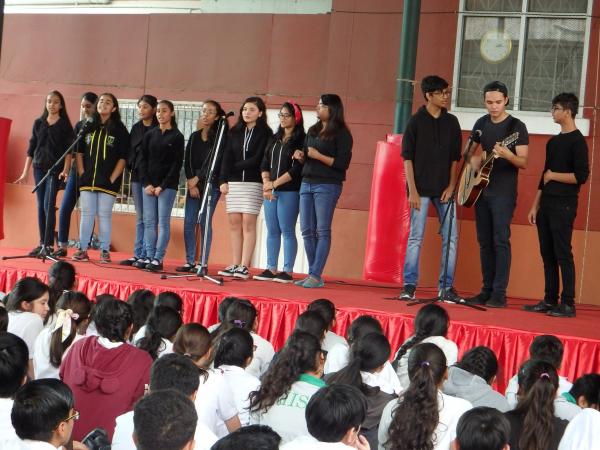 Secondary Intramural Singing Competition